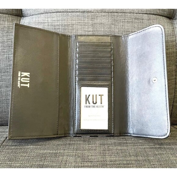 Kut From The Cloth Multi-Card/Checkbook Slim Women's Wallet NEW - Picture 6 of 8